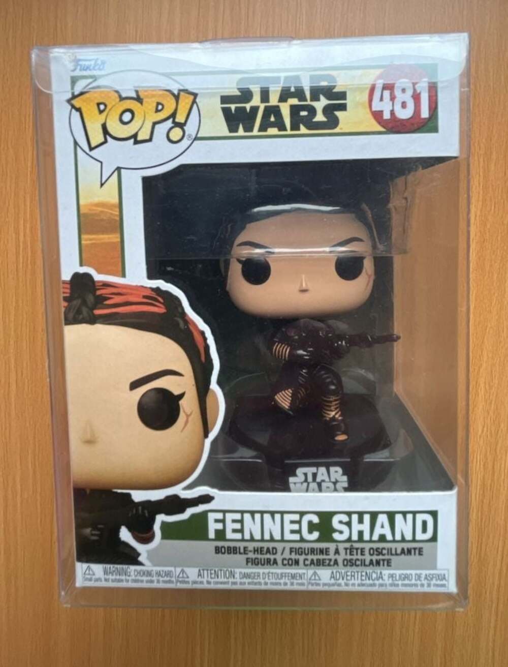 Funko Pop! Star Wars: The Book of Boba Fett Fennec Shand Vinyl Figure #481